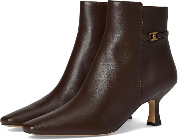 COACH womens Rebecca Leather Bootie | Amazon (US)