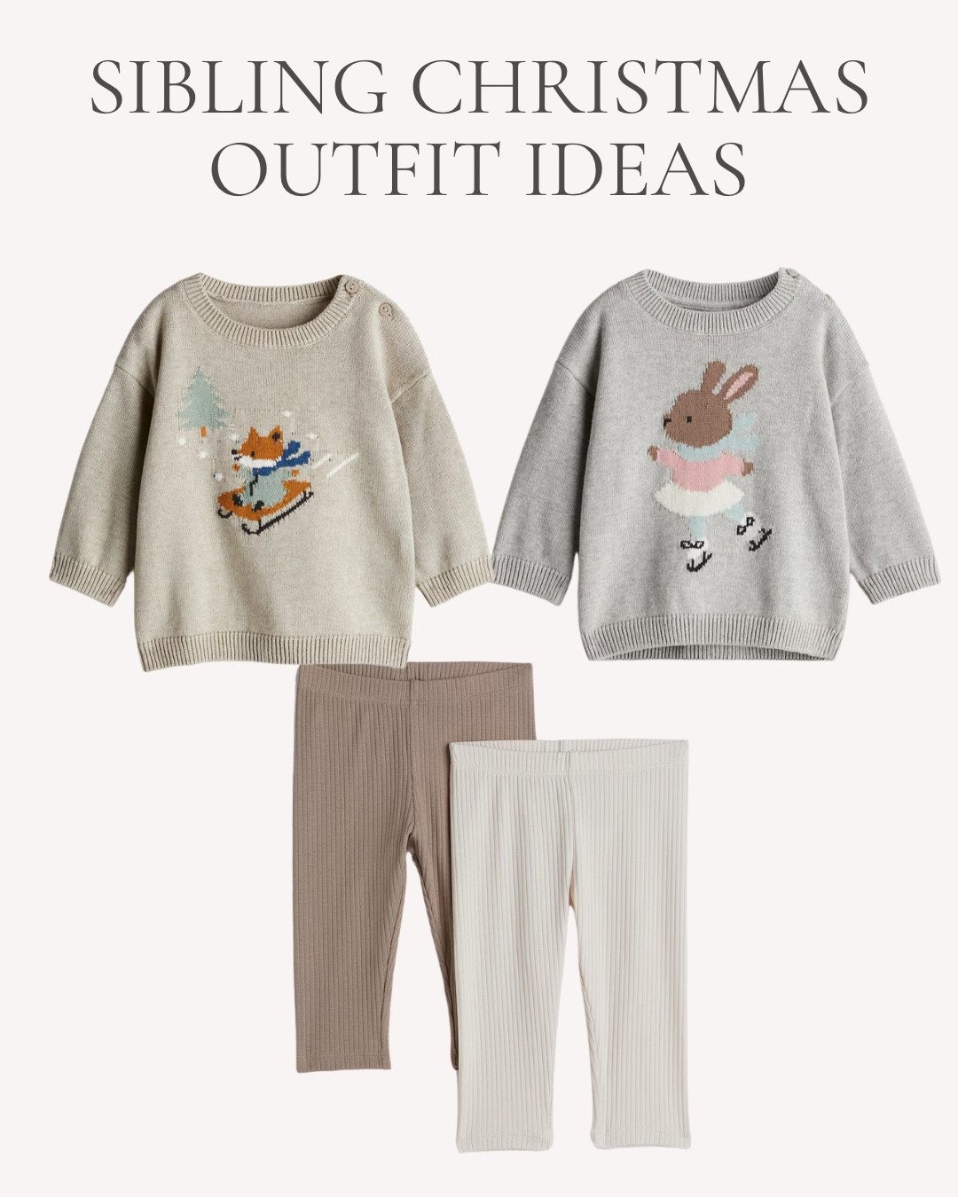 The cutes matching Christmas outfits for siblings!
.
Available in 4 months - 4 years 
.
Matching sibling Christmas jumpers - toddler Christmas sweaters- brother sister outfits - matching brother jumpers - neutral affordable kids clothes - H&M kids - H&M baby

#LTKFindsUnder50 #LTKKids #LTKBaby