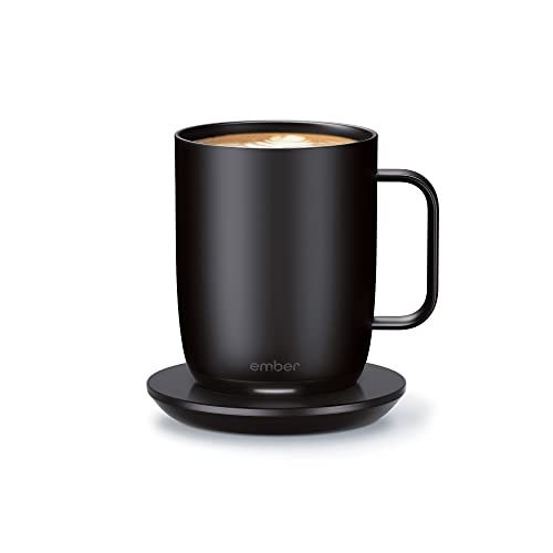 Ember Temperature Control Smart Mug 2, 10 oz, Black, 1.5-hr Battery Life - App Controlled Heated ... | Amazon (US)