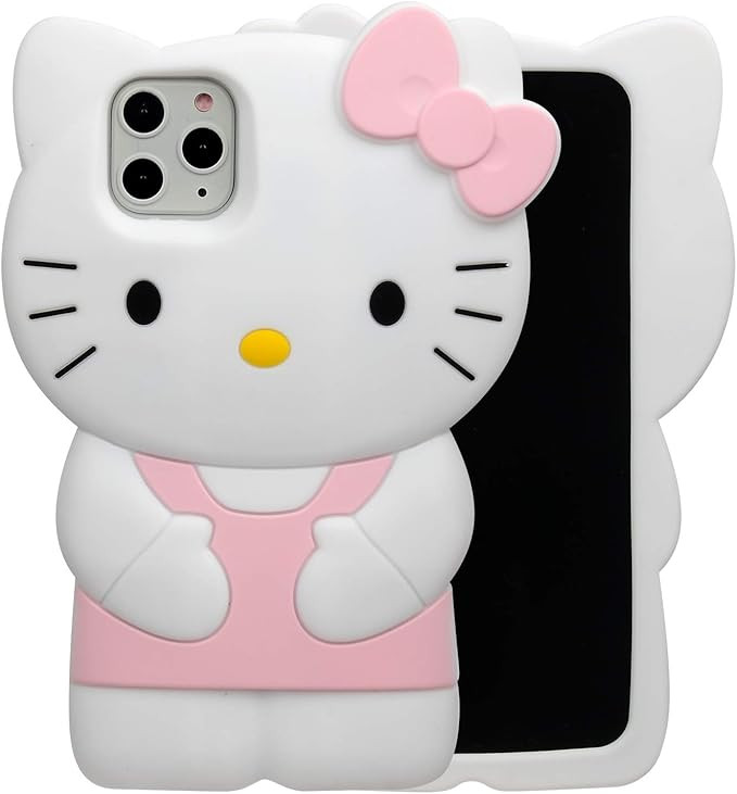 Cartoon Case for iPhone 14 6.1"（2022）, Fashion Cute 3D Kawaii Soft Silicone for Bear Protecti... | Amazon (US)