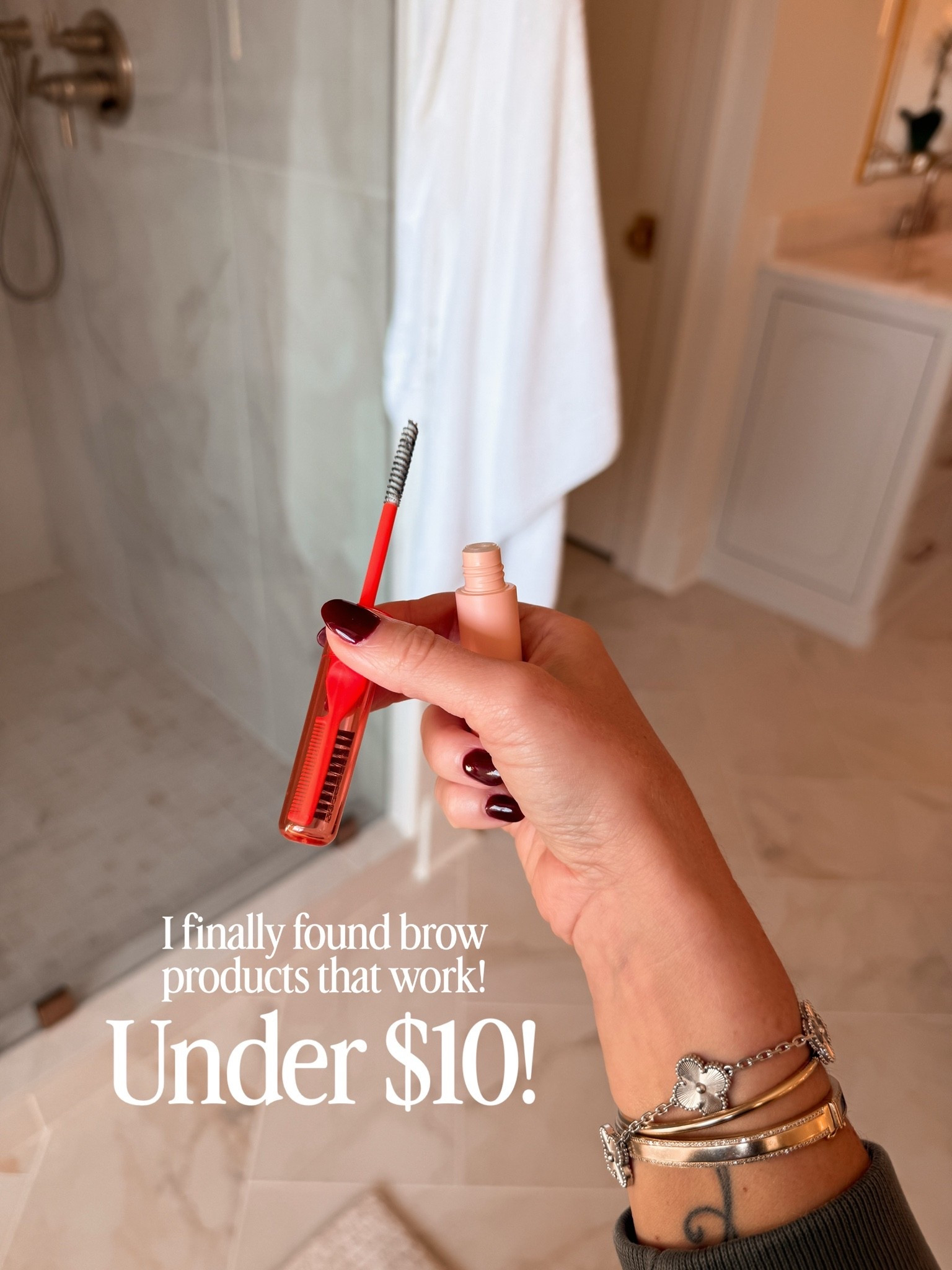 If you like the sculpted brow look but don’t want to bother getting them laminated - this stuff WORKS!