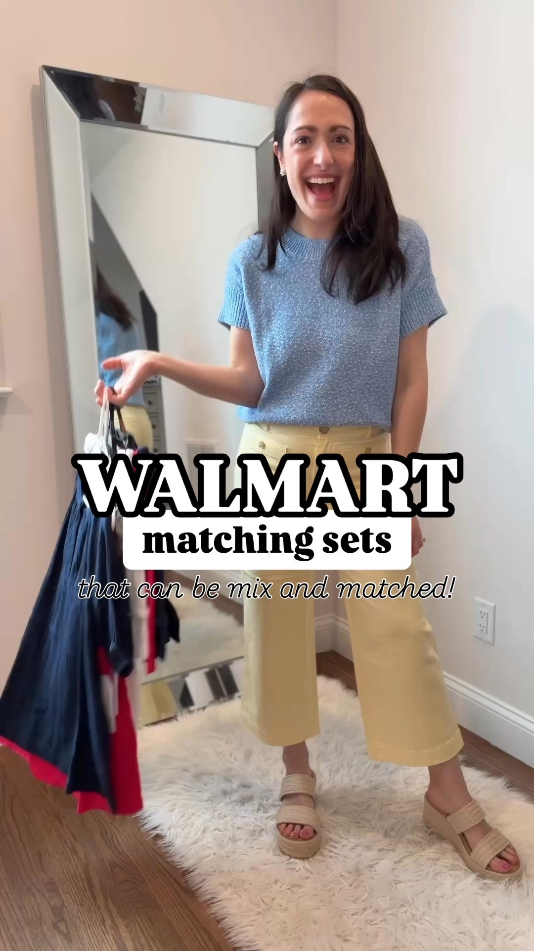 Walmart matching sets
Pieces are sold separately 
Everything under $17
Sizing- 
Navy: small top & shorts
White: XS top & shorts (I prefer XS in shorts)
Pink: small top & shorts

#LTKPetite #LTKStyleTip #LTKWatchNow