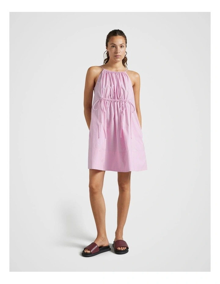 Fine DayCotton Poplin Mini Dress in Musk | Myer