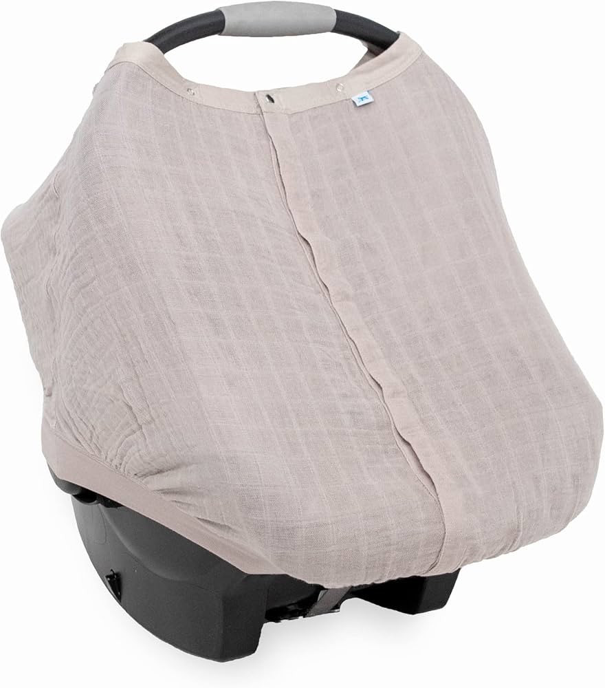Little Unicorn Baby Car Seat Canopy | Soft & Breathable Muslin Fabric | Magnetic Closure Cover & ... | Amazon (US)