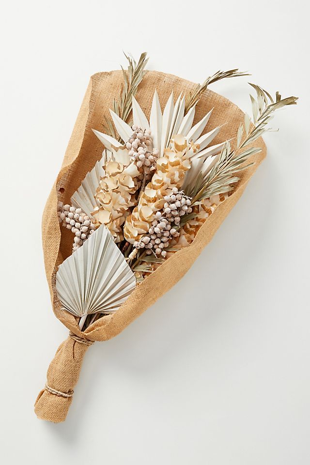 Dried Sun Palm Bouquet | Anthropologie (US)