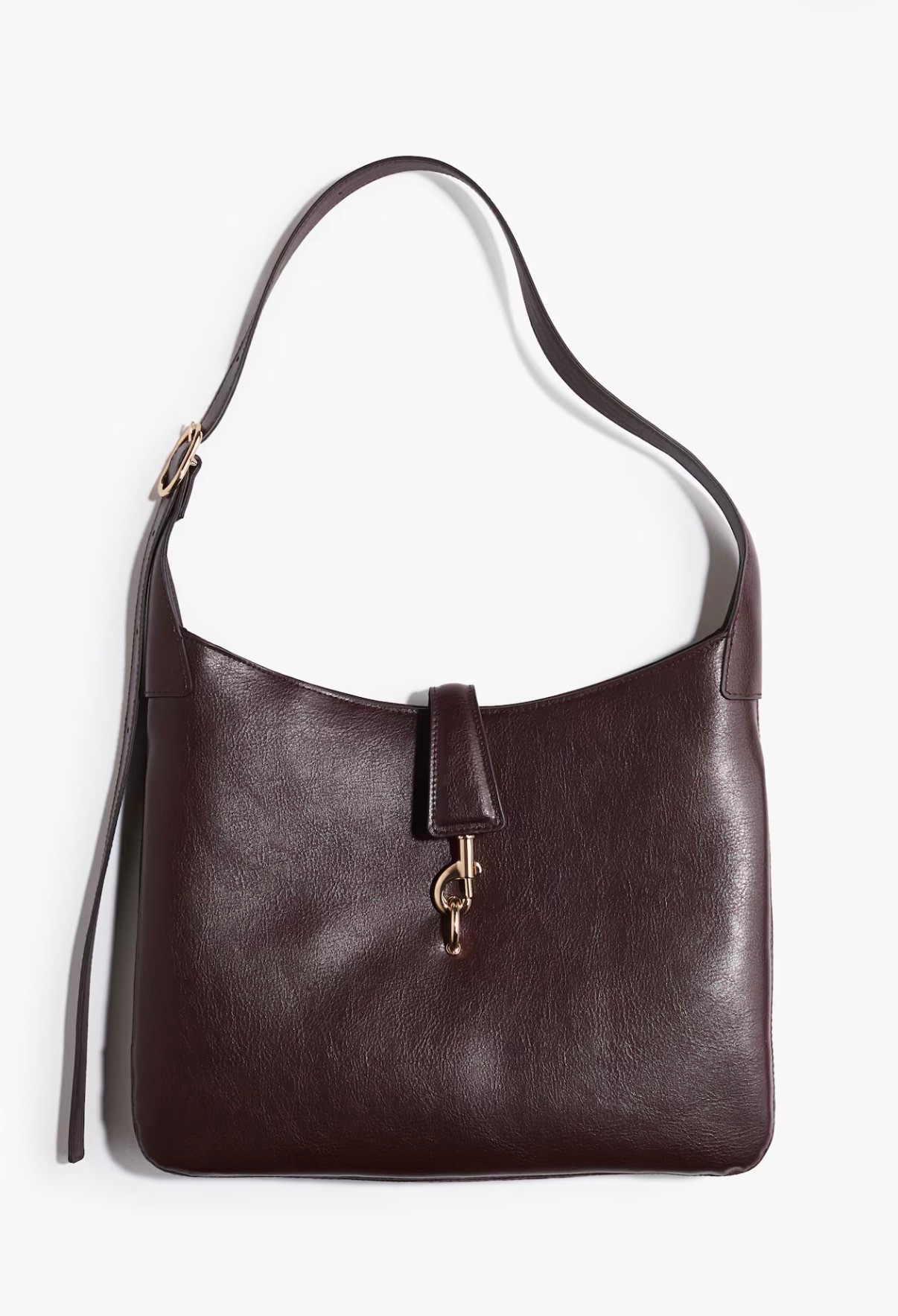 Chocolate brown faux leather shoulder bag

#LTKSeasonal