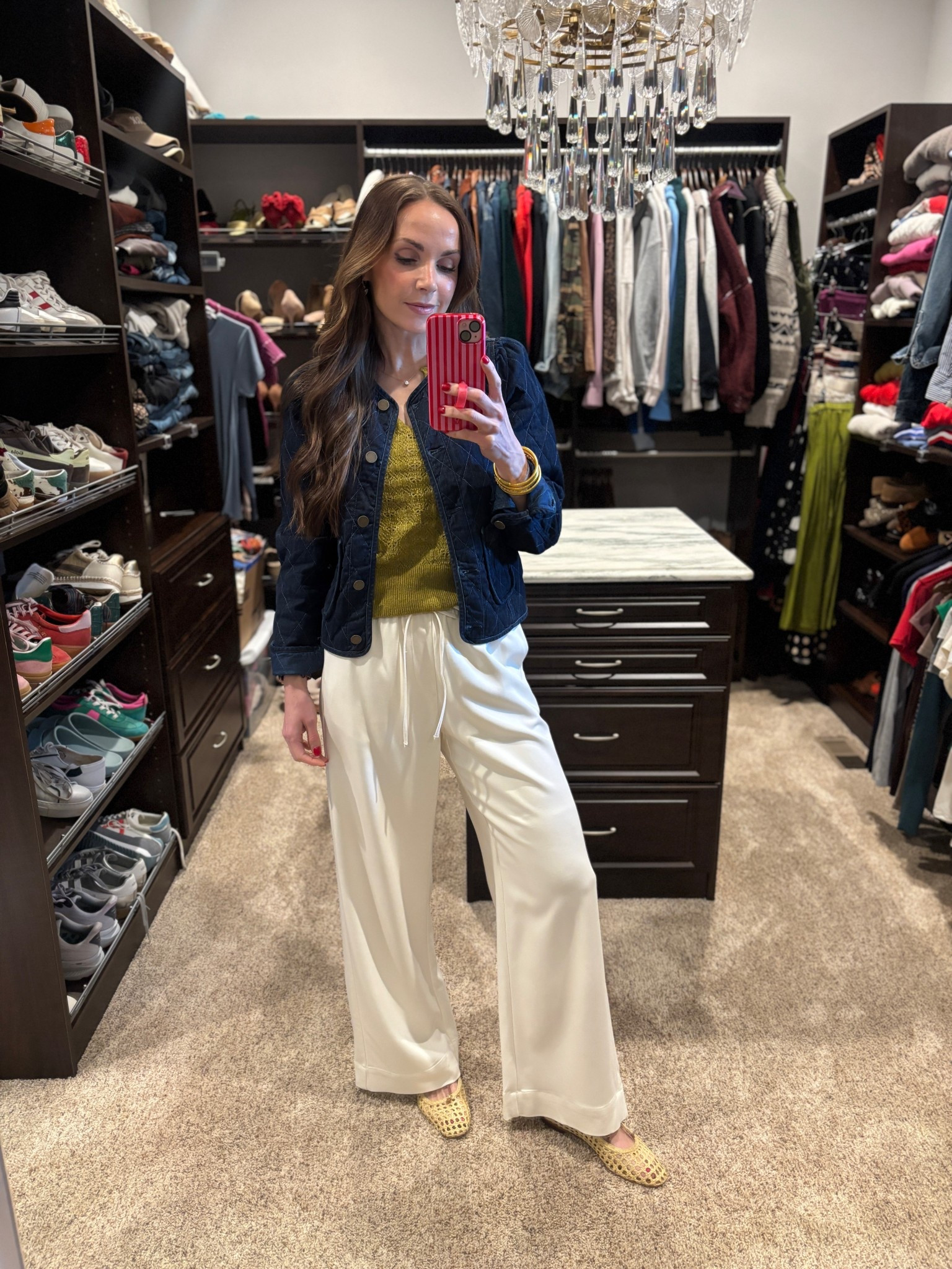 Outfit of the day - these Target pants are back in stock in tall and petite sizes! I’m in a regular small

My green top is old and out of stock- linked similar 

#LTKgrwm #LTKootd