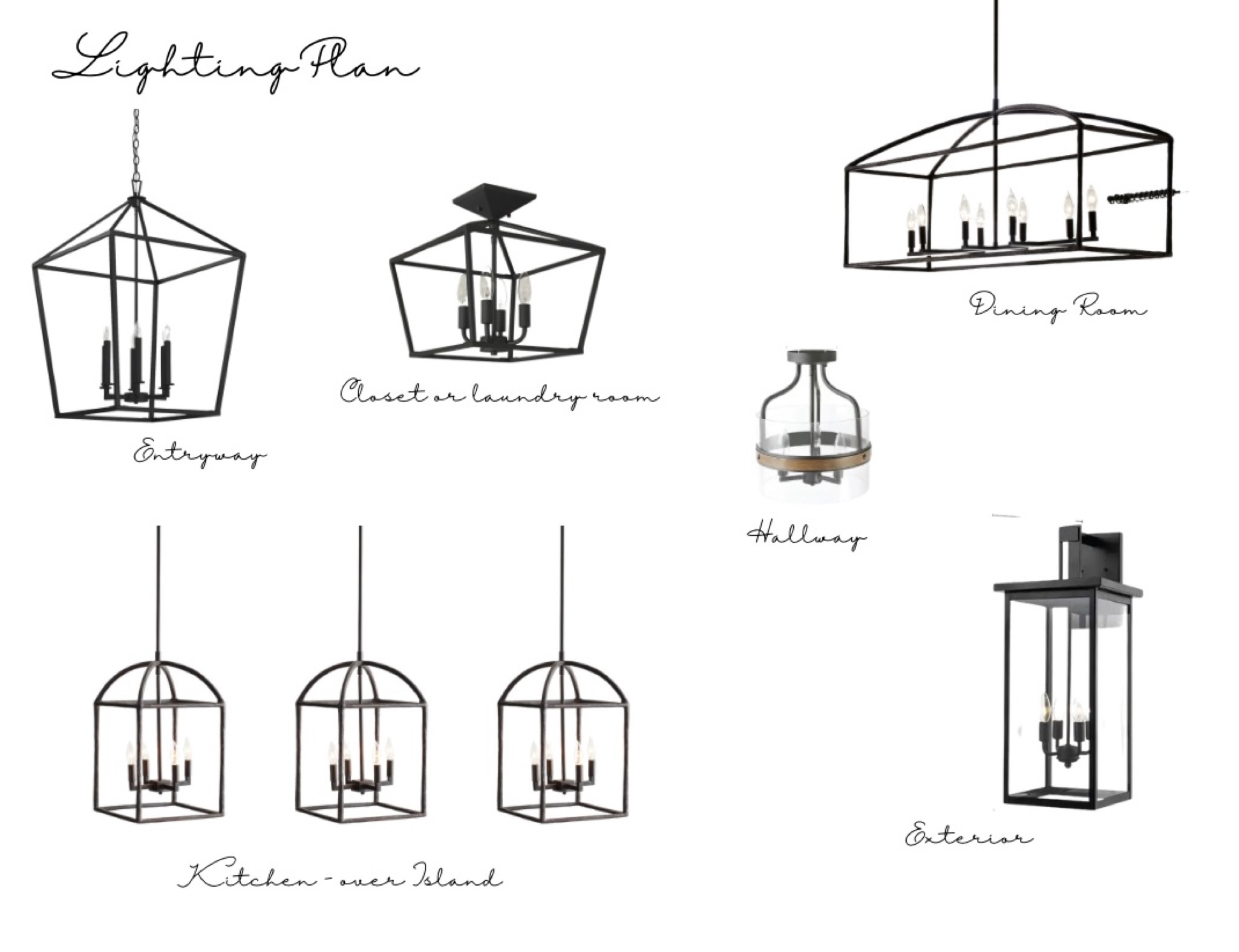 Farmhouse Lighting!