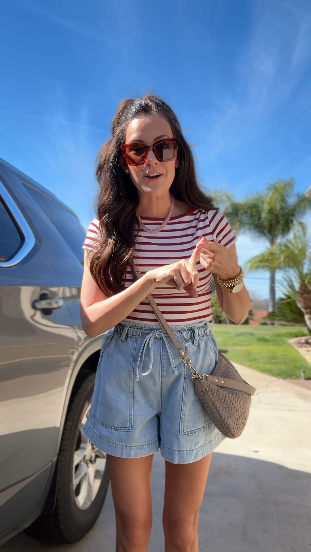 OOTD for the most beautiful day! 
Wearing a small in both — in search of a delicious iced coffee 🙌🏼

#LTKootd #LTKSaleAlert #LTKmomlife