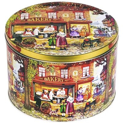 Jacobsens Danish Butter Cookies Bakery Shop Embossed Gift Tin 35 Oz. (1000 g.) | Target
