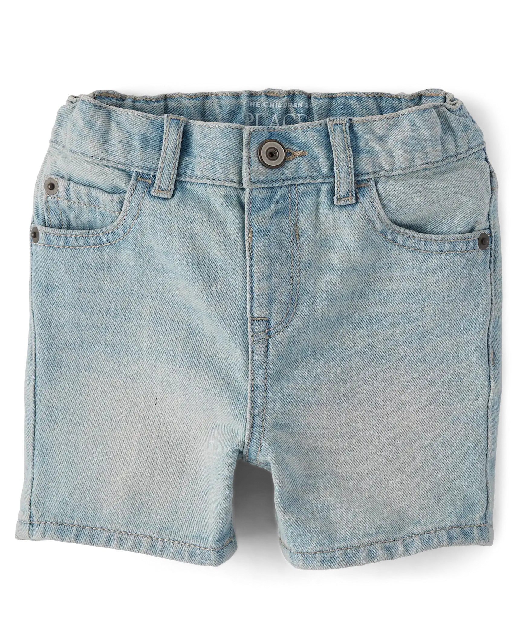 Baby And Toddler Boys Non-Stretch Denim Shorts 2-Pack - multi clr | The Children's Place