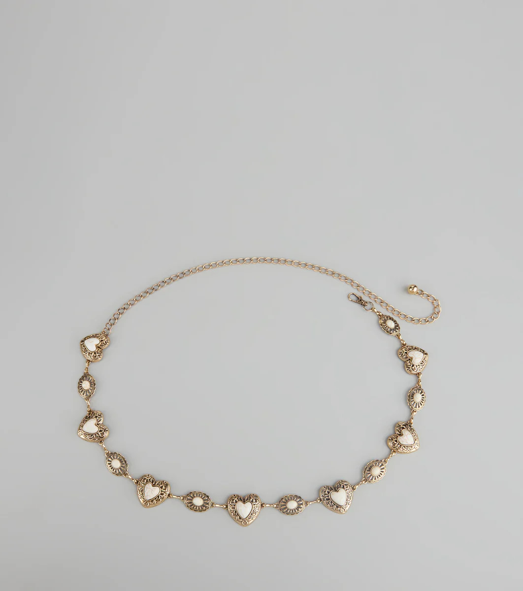 Sweetheart Charm Chain Belt | Windsor Stores