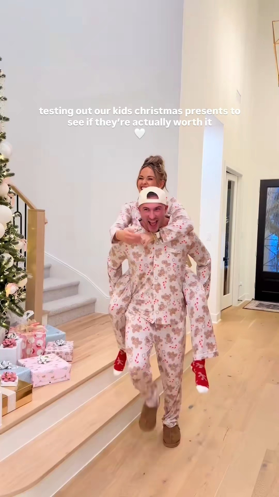 Testing our kids’ Christmas gifts!

Gift idea ideas walkie-talkies video video chat trending most popular gifts 2025 


#LTKHoliday #LTKGiftGuide #LTKKids