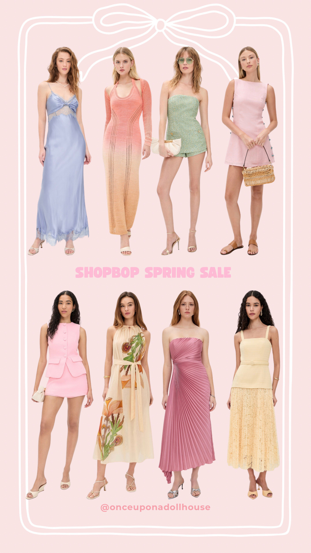 Shopbop Spring Sale! Use code SPRING20 for 20% off 

Mini dresses, maxi dresses, romper, top, shorts

#LTKootd #LTKSaleAlert #LTKSeasonal