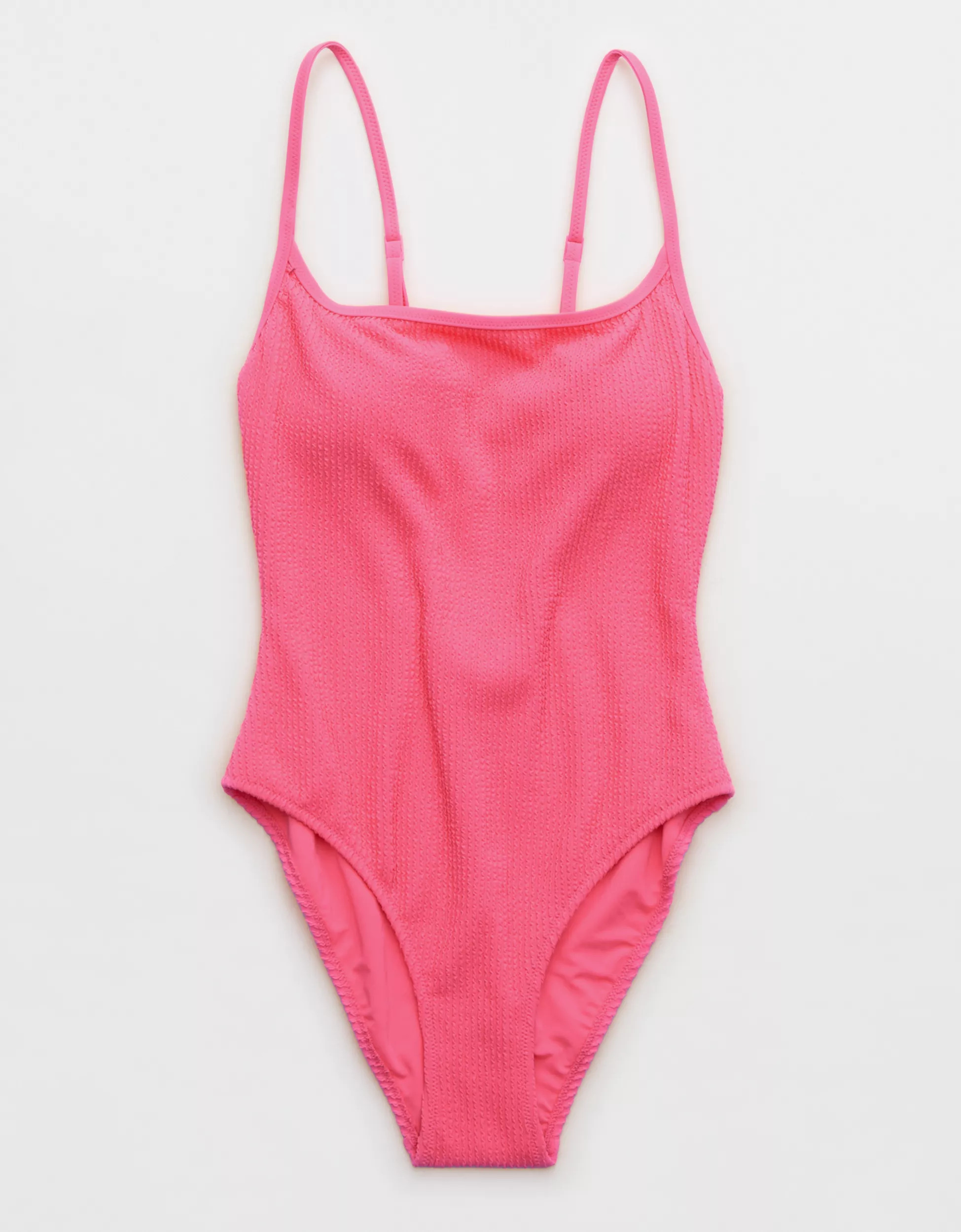 Aerie Crinkle Scoop One Piece Swimsuit | Aerie