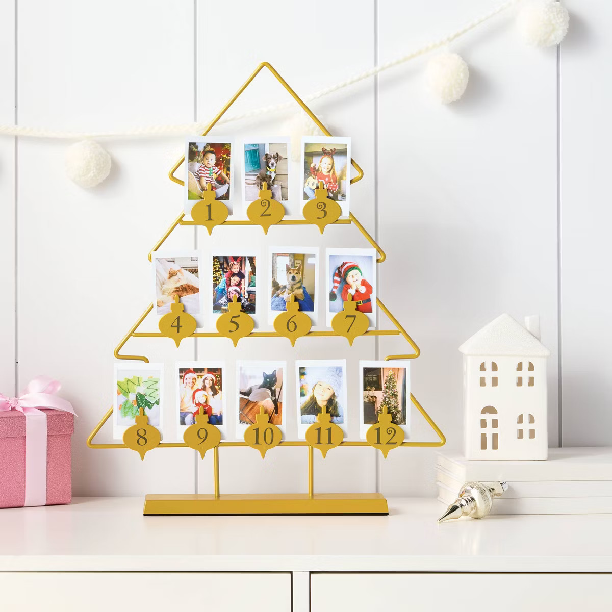 Instax Mini Instant Film Gold Metal 12 day Advent Calendar - Wondershop™ | Target