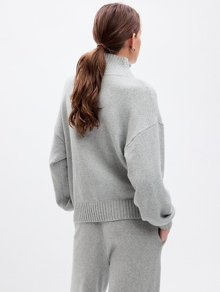 CashSoft Mockneck Sweater | Gap (US)
