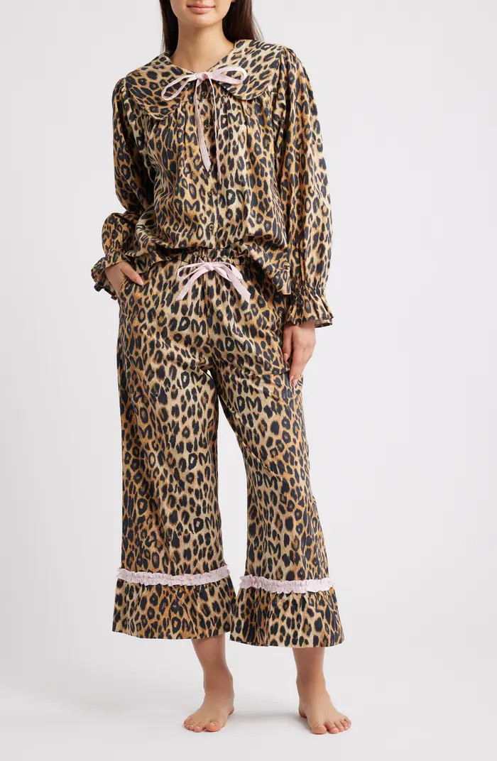 Felice Leopard Print Pajamas | Nordstrom