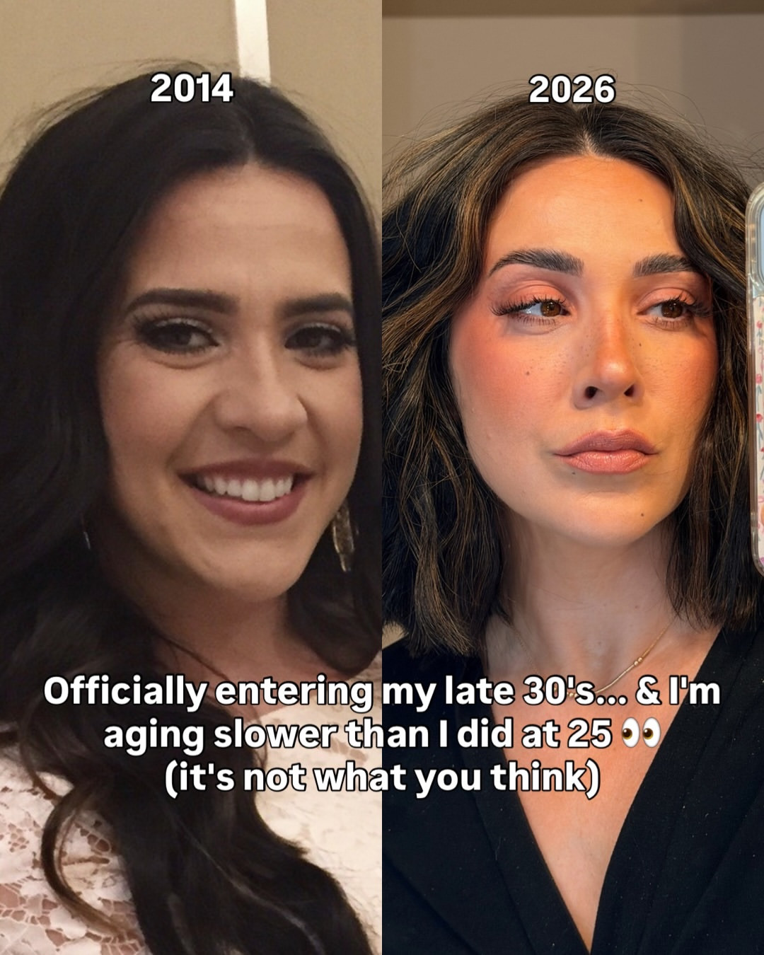 Officially entering my late 30s, and somehow I'm aging slower than I did at 25. And no, it's not some 13-step routine. It comes down to a short list of things I actually stick with including lifestyle changes! Let me know what caught your eye??