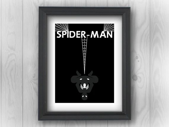 Spider-Man  Black | Etsy | Etsy (US)