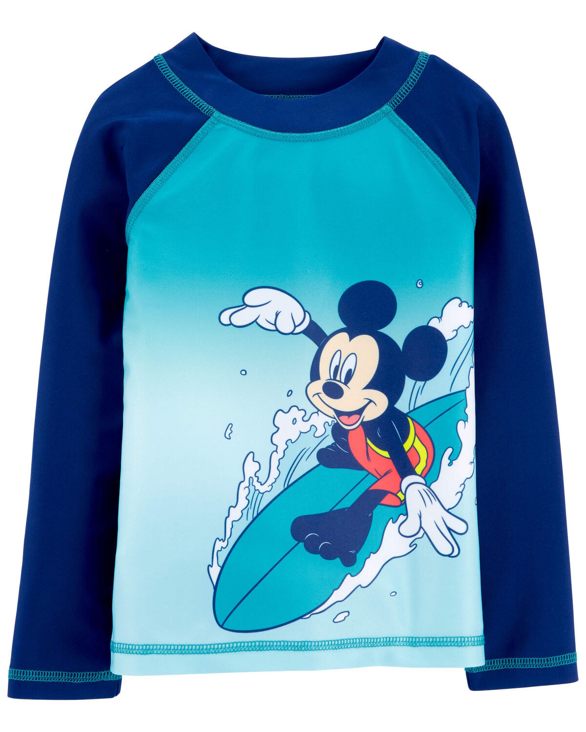 Blue Toddler Mickey Mouse Rashguard | carters.com | Carter's