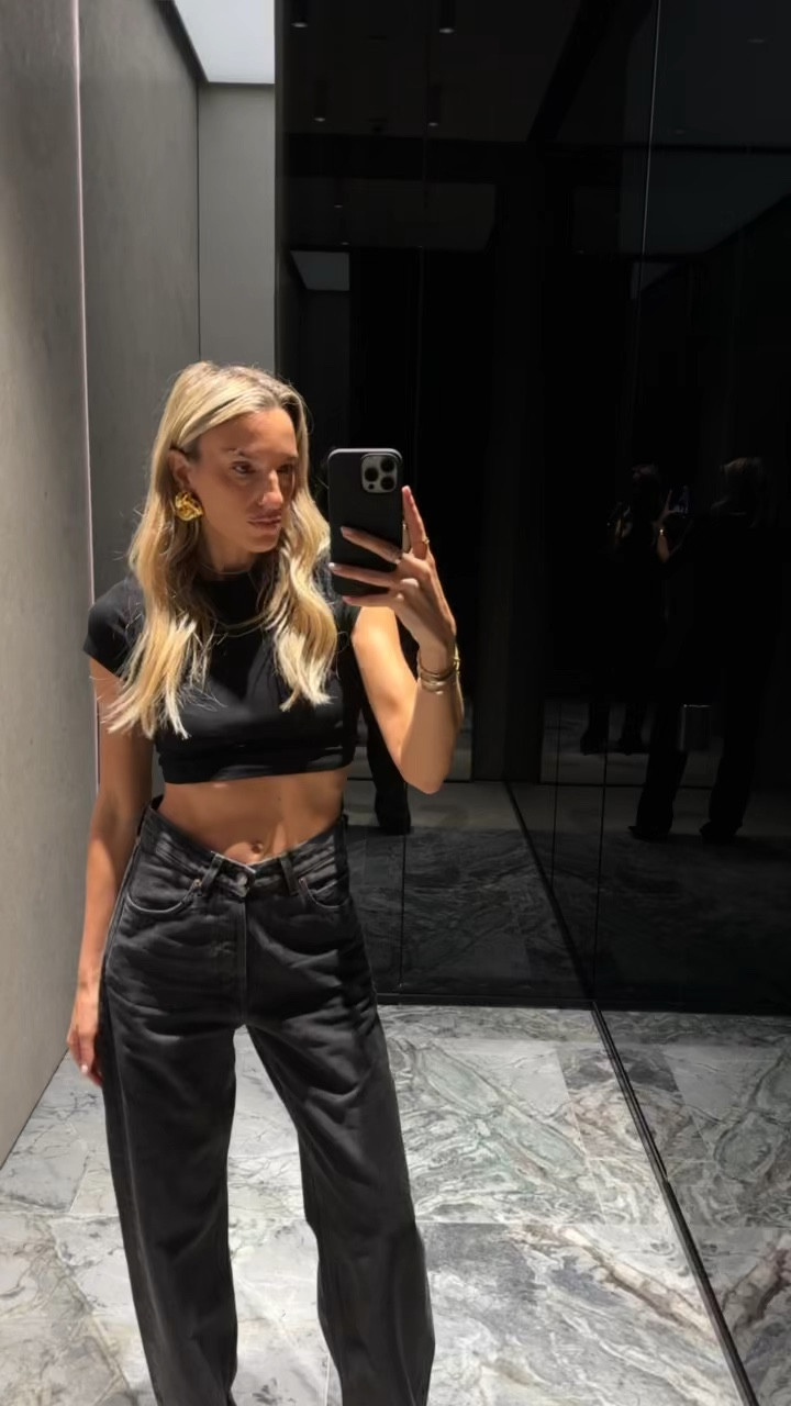 Saint Laurent v-waist jeans. Also linked a similar style from AGOLDE that are a fraction of the price. 

Denim, jeans, wardrobe staples, 

#LTKStyleTip #LTKWatchNow