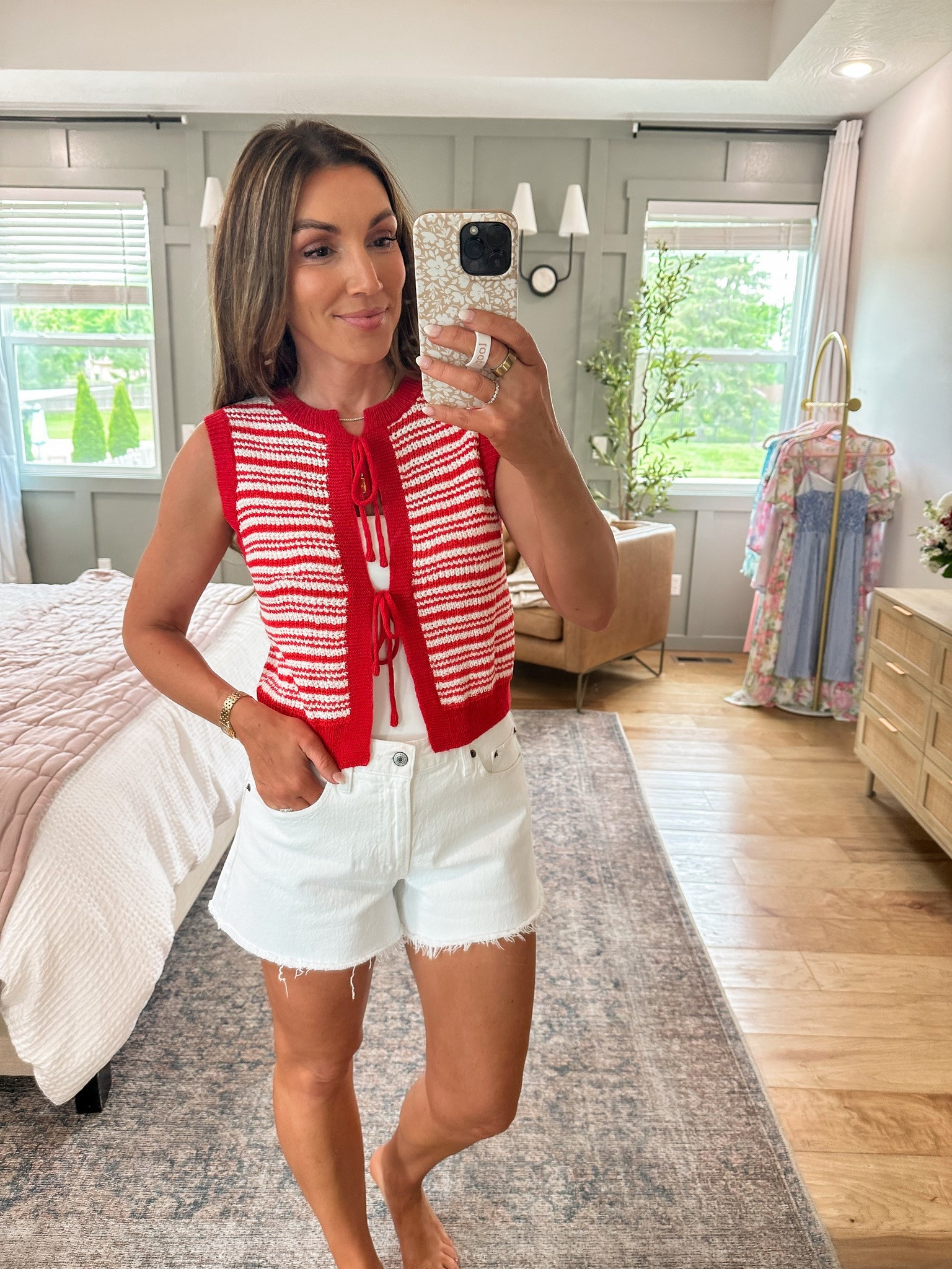 Perfect for 4th of July! Abercrombie shorts on sale! Use code: AF SUMMER for an extra 15% off! Amazon fashion, summer outfit.

#LTKFindsUnder50 #LTKStyleTip #LTKSaleAlert