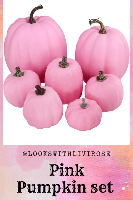 Perf for pink fall decor 🎀🎀🎀

#LTKHalloween #LTKHoliday #LTKparties