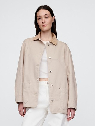 Corduroy-Collar Barn Jacket | Gap (US)