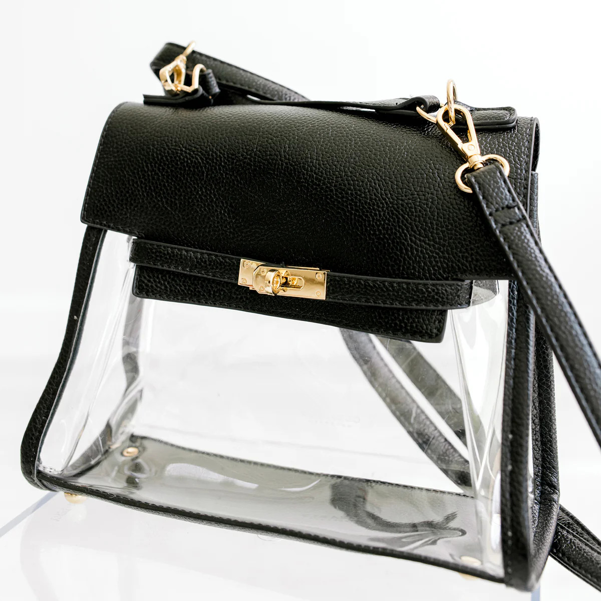 The Susan in Black | Clearly Handbags