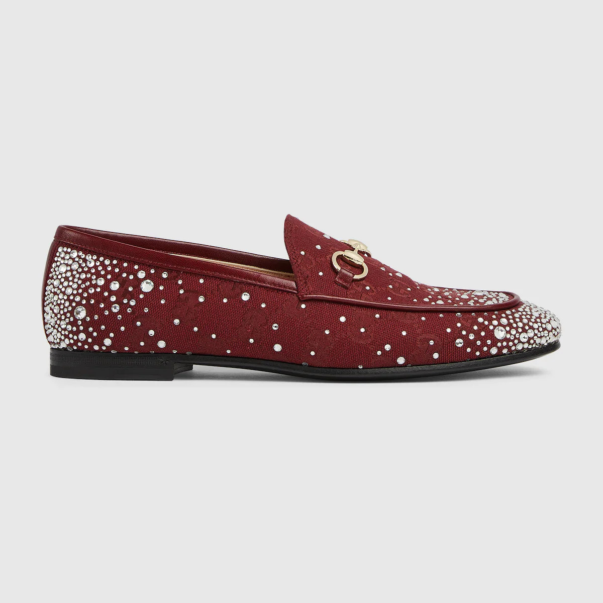 Gucci Women's GG crystal Gucci Jordaan loafer | Gucci (US)