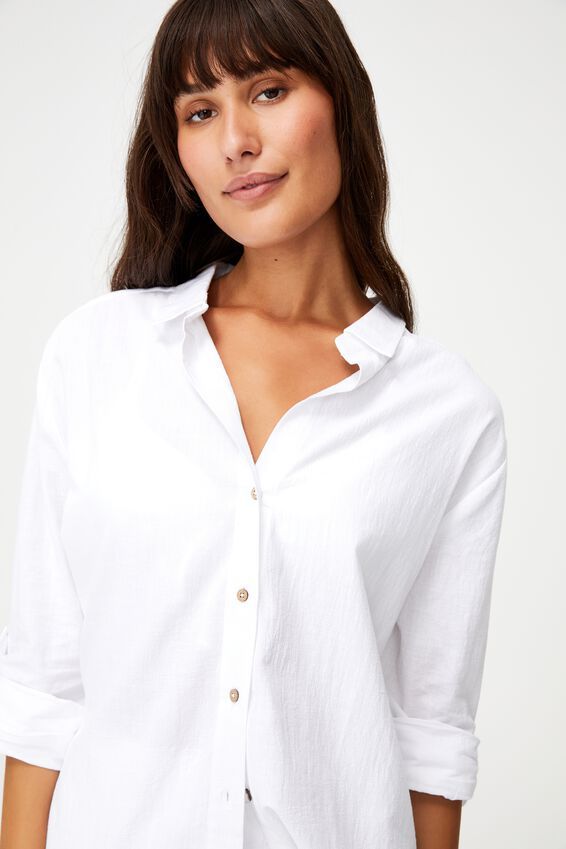 Oversized Beach Shirt | Cotton On (ANZ)