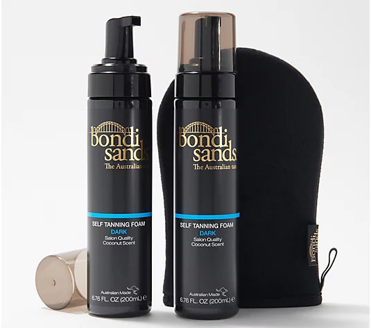 Bondi Sands Self Tanning Foam Duo with Mitt | QVC