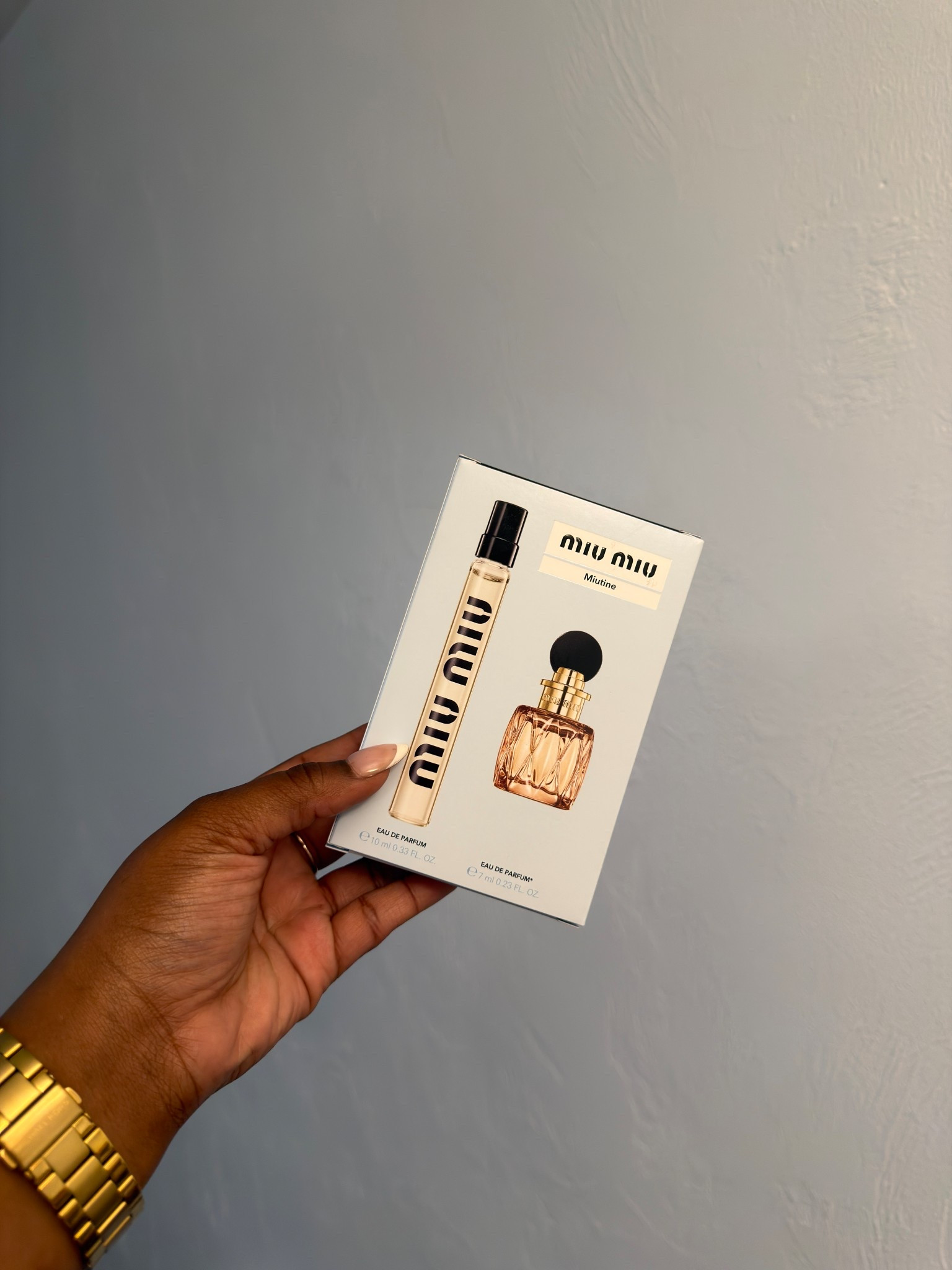 Mui Mui 🤍 Mini Miutine Eau De Parfum Perfume Duo Gift Set

Key Notes: Wild Strawberry, Gardenia, Brown Sugar and Vanilla Accord

#LTKgrwm #LTKmorningroutine