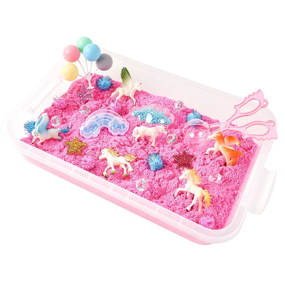 Unicorn Sensory Sand BIN | Sensationally OT