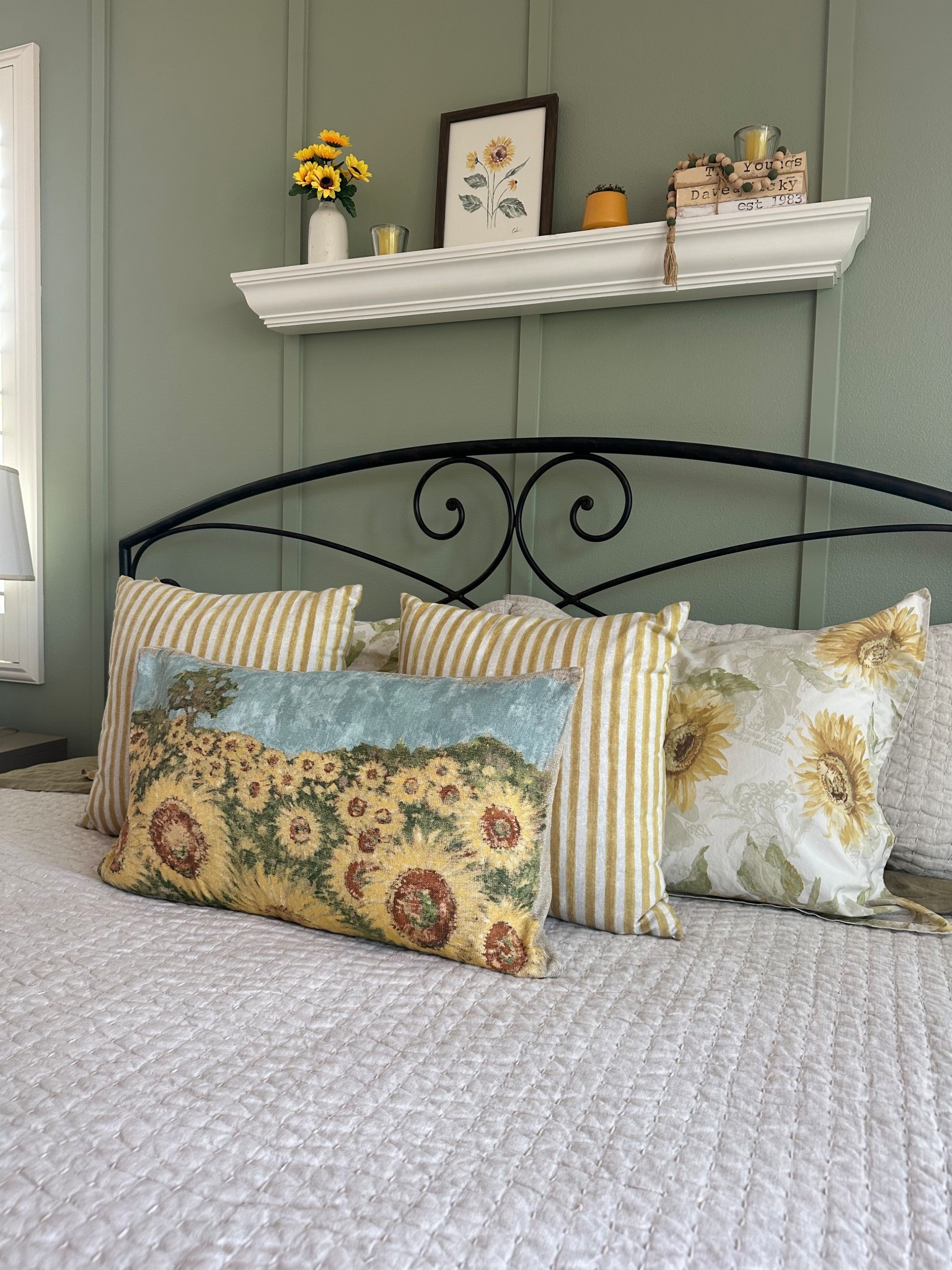 Sunflower pillows. They're perfect for late summer decorating  Mine are old but I've found some beautiful ones. 

#LTKHome #LTKSeasonal #LTKStyleTip