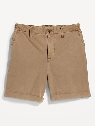 High-Waisted OGC Chino Shorts for Women -- 7-inch inseam | Old Navy (US)