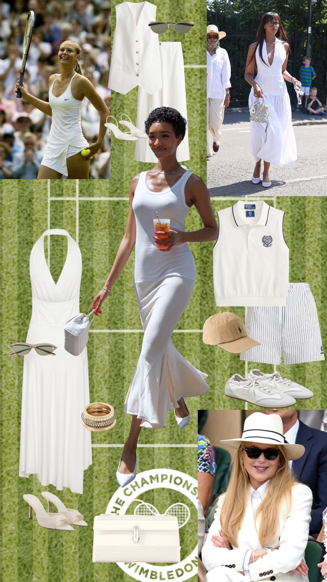 Game, Set, Style

Wimbledon season is officially here. From classic white dresses to polished tailoring and tennis-inspired separates, these are the pieces I’m loving for the tournament.

wimbledon, wimbledon2026, wimbledonstyle, tenniscore, tennisstyle, centresourtstyle, allwhite, whiteoutfit, summerstyle, tennisfashion, preppystyle, classicstyle, courtsidechic, summerfashion, outfitinspiration, ltkstyle, shopmy, quietluxury, whitesummer, gamesetstyle

#LTKsummer #LTKfitness #LTKstyletip