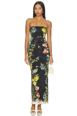 Delora Strapless Midi Dress
                    
                    Alice + Olivia | Revolve Clothing (Global)