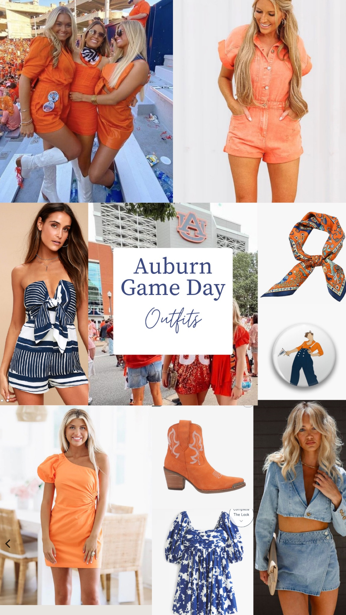 Auburn Women's Clothes: A Second-Person View
