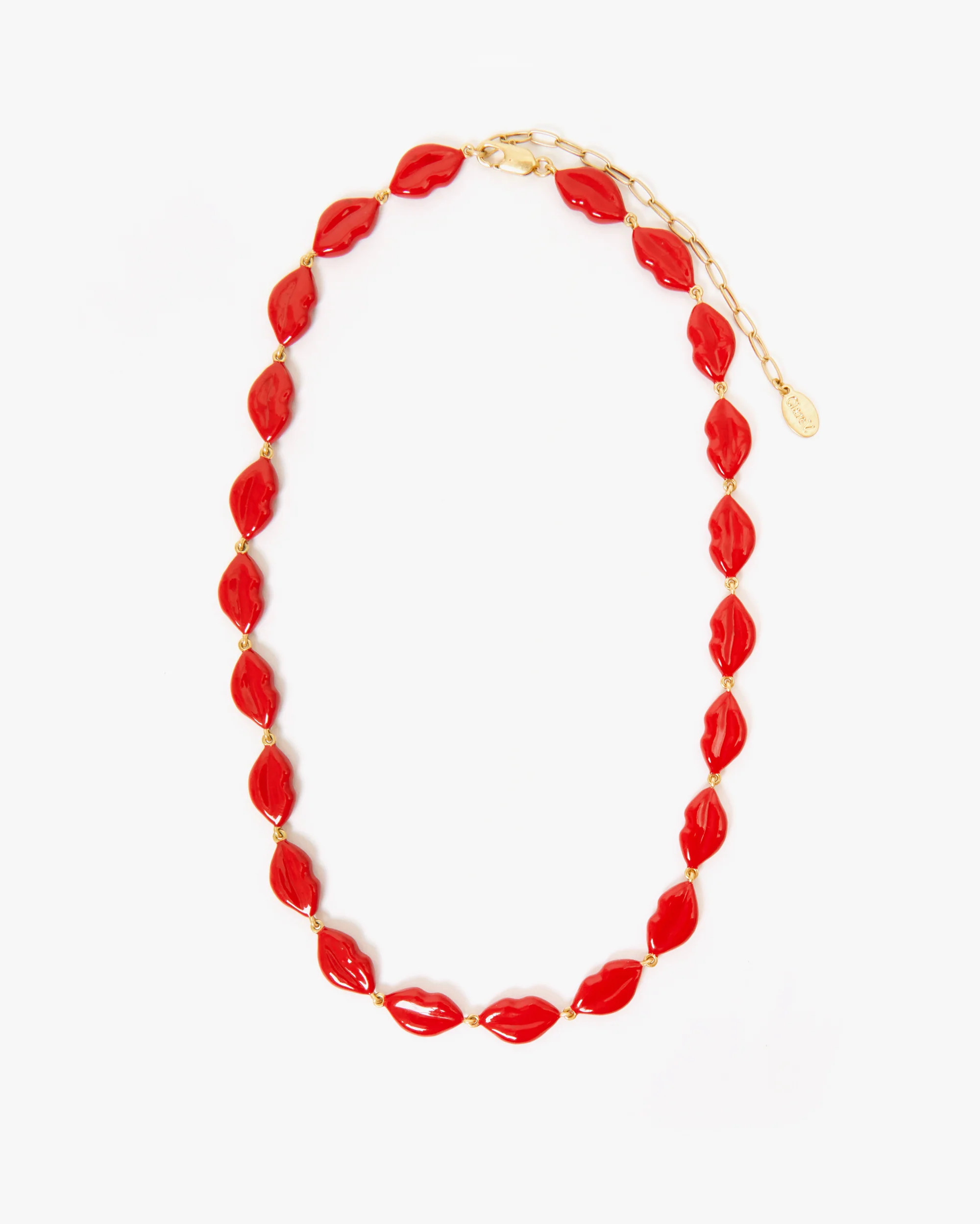 Le Lips Necklace | Clare V.