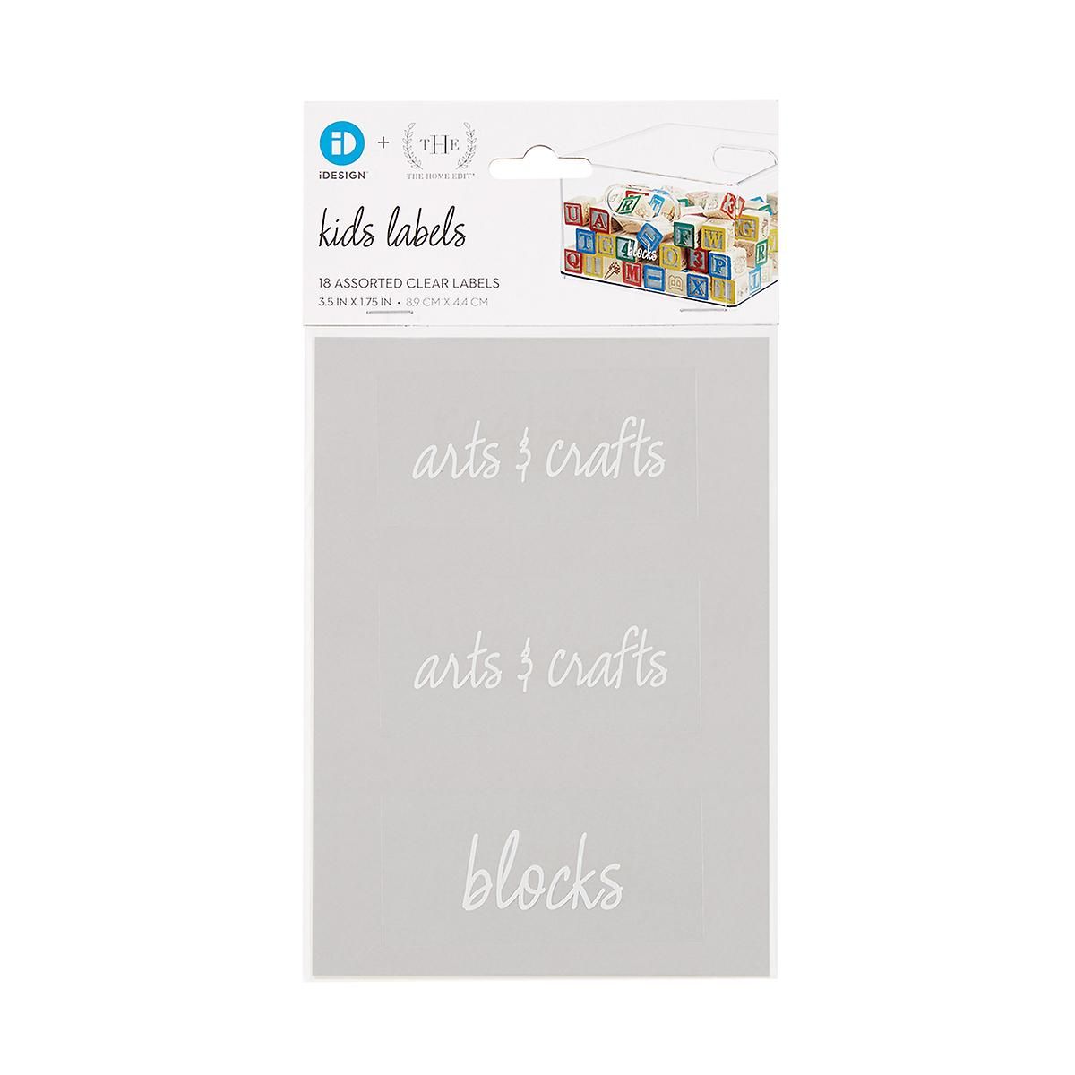 The Home Edit by iDesign Kids' Labels | The Container Store