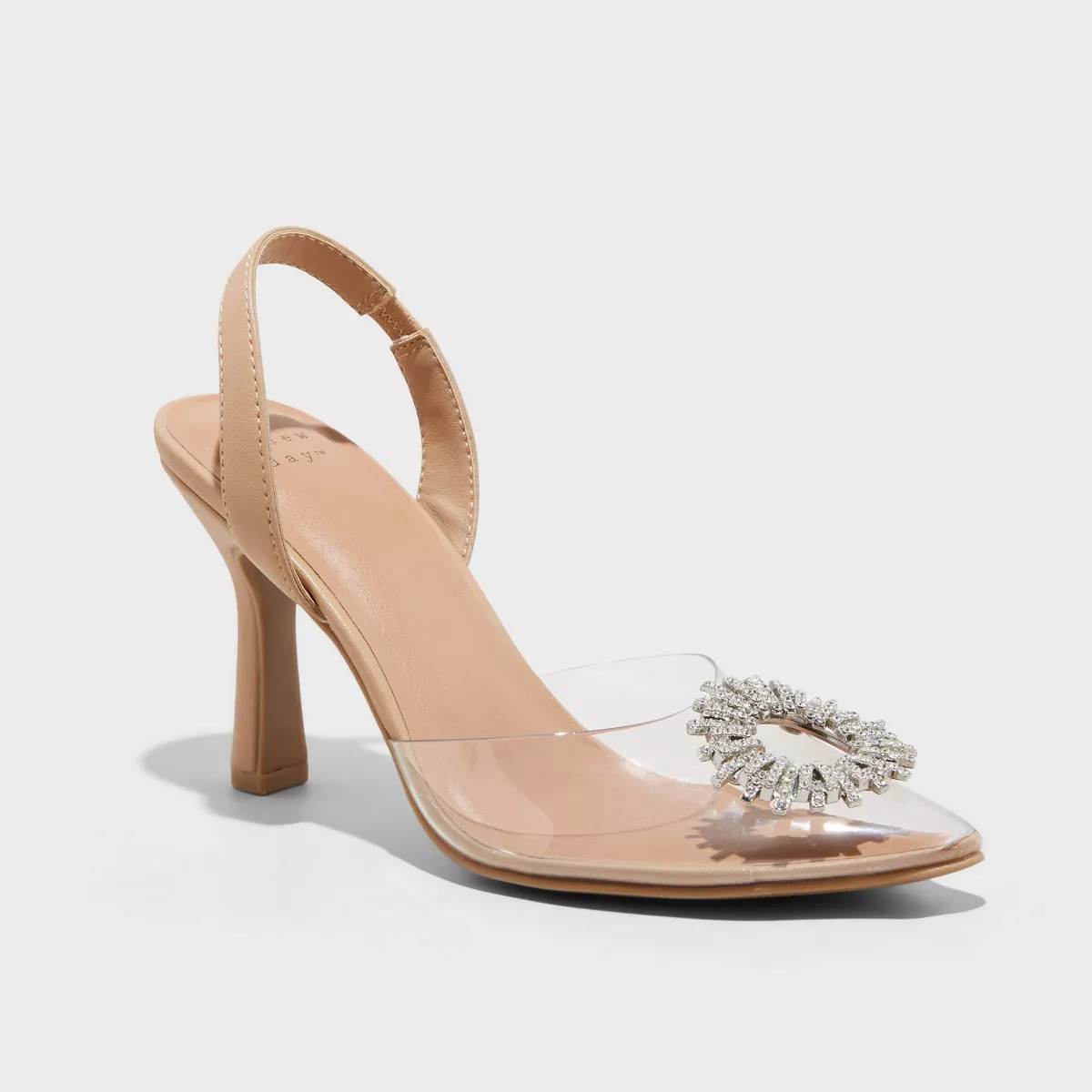 Women's Misty Slingback Heels - A New Day™ Clear | Target