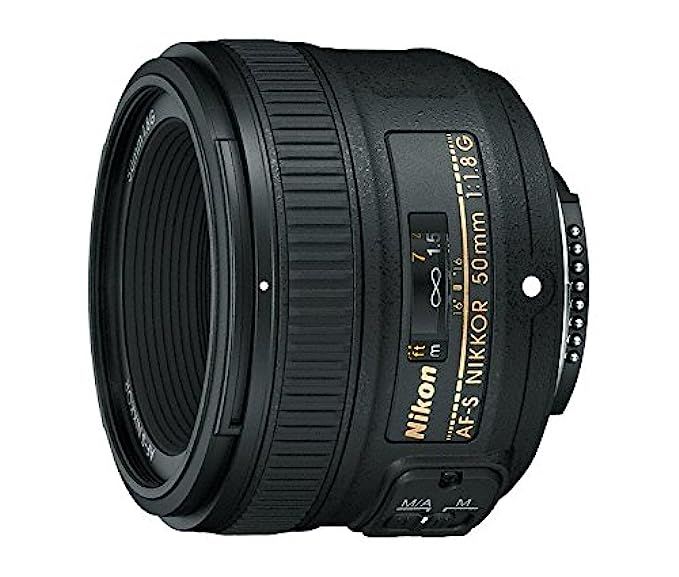 Nikon AF-S FX NIKKOR 50mm f/1.8G Lens with Auto Focus for Nikon DSLR Cameras | Amazon (US)