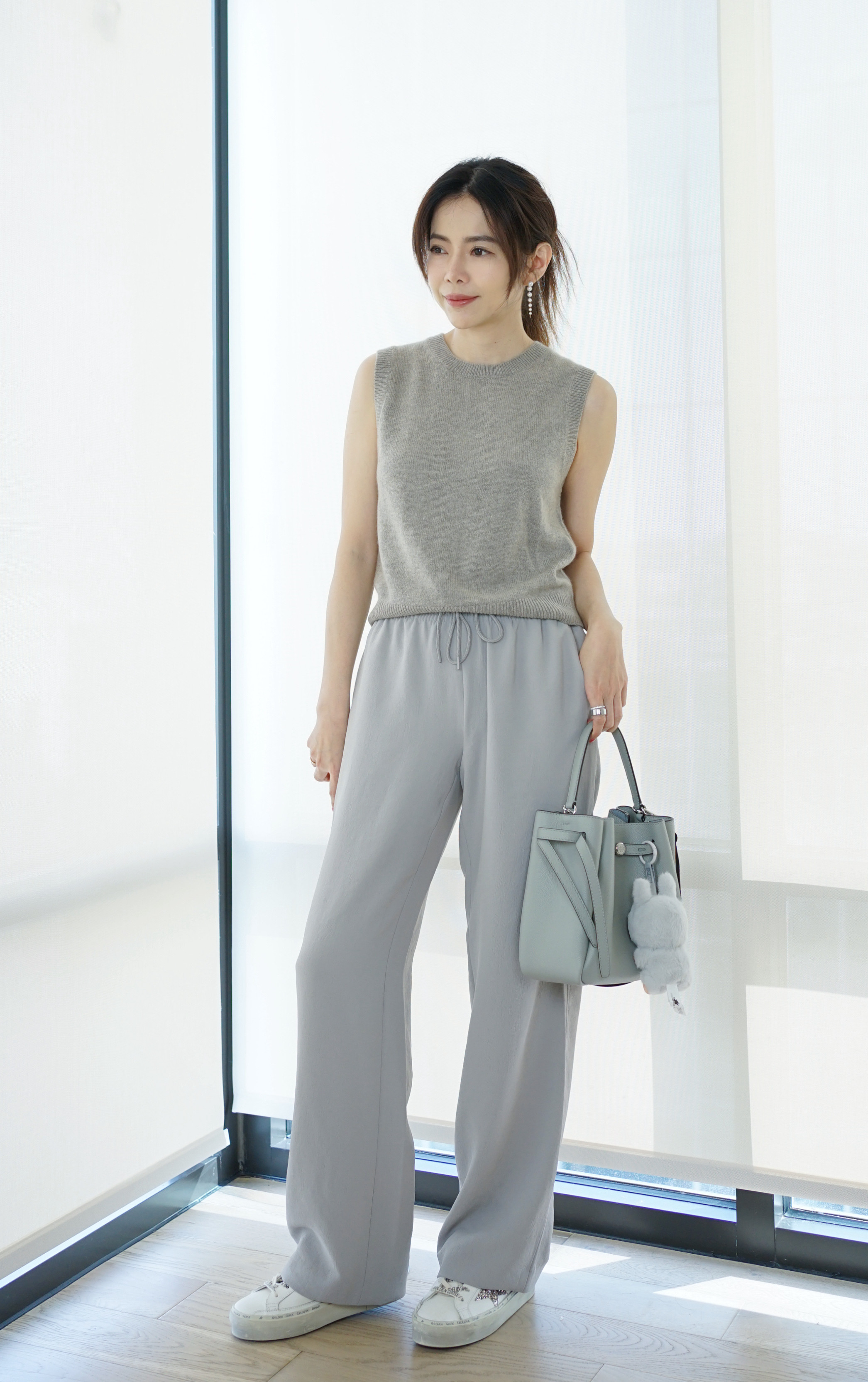 This is a pair of mid-rise elastic waist trousers with a relaxed and comfortable fit, featuring a drawstring waistband and slanted pockets on the front. Made from the unique Crepette™ Japanese crinkled fabric, this material has a delicate texture, a lightweight drape, and is wrinkle-resistant. When worn, it feels airy and cool, making it perfect for casual spring and summer wear. There are also many color options to choose from

@aritzia  #aritziapartner 

 #LTKspring #LTKover50style #LTKstyletip