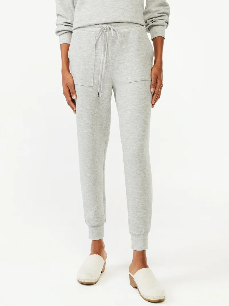 Scoop Women's and Women's Plus Ultimate Scuba Knit Pants with Pockets | Walmart (US)