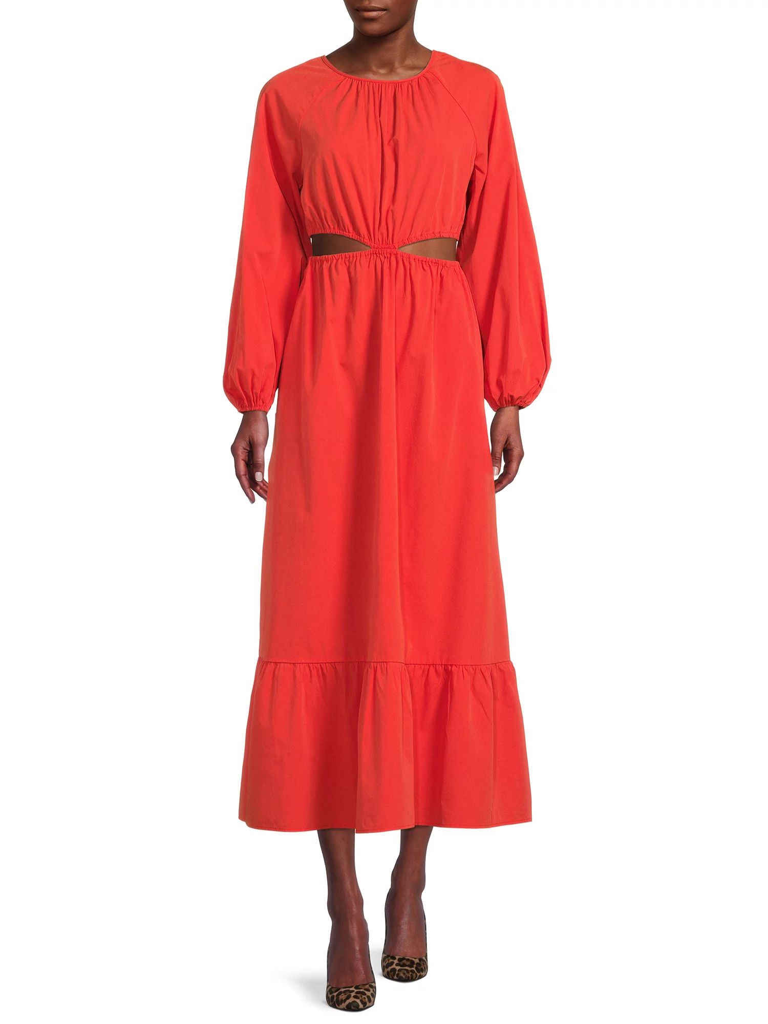 The Get Women's Cutout Maxi Dress | Walmart (US)