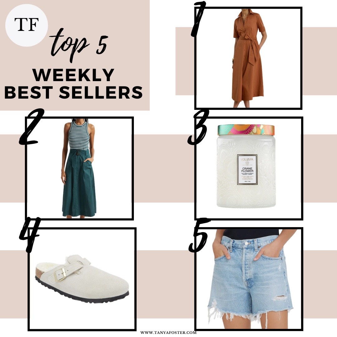 Top 5 best sellers this week! #NSale

#LTKSaleAlert #LTKootd #LTKSeasonal