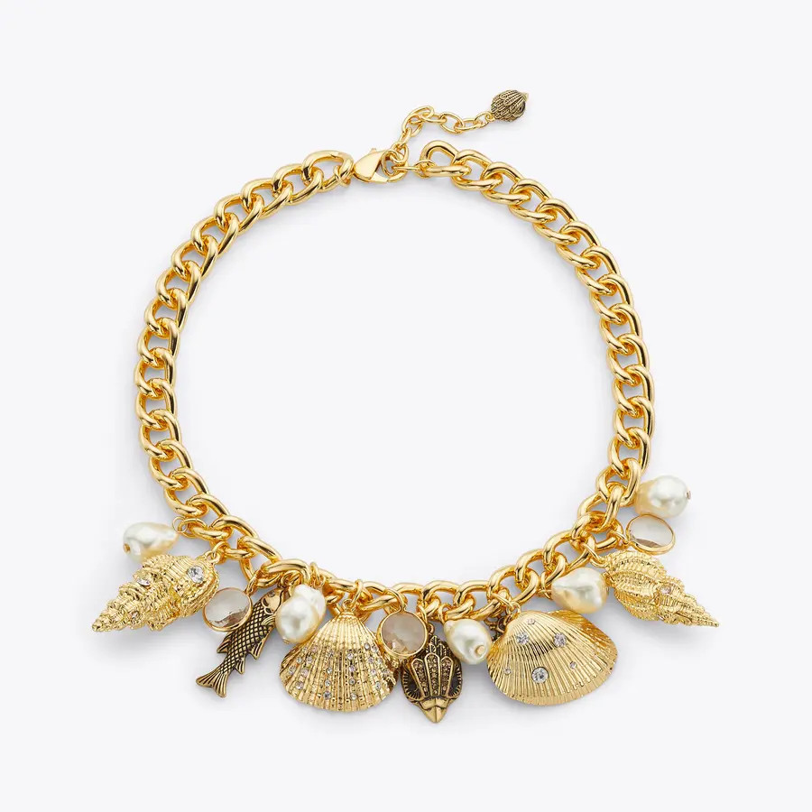 shore charm necklace | Kurt Geiger US