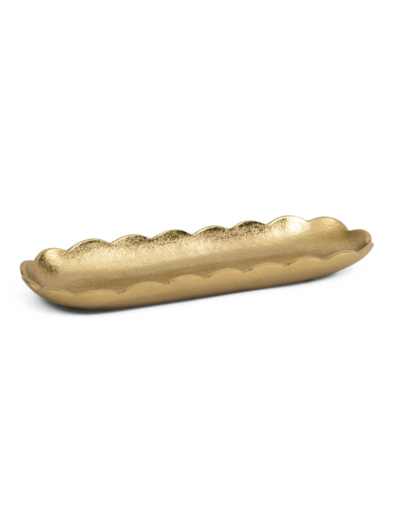 15in Scalloped Oval Serving Dish | TJ Maxx